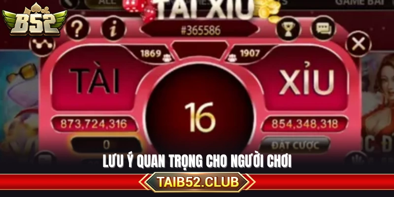Lưu ý then chốt cho người tham gia